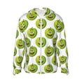 thumbnail image 2 of Lsque Happy Fruit UPF 50+ Lightweight Sun Protection Men's Women's Long Sleeve Shirt, Hoodie Performance -XX-Large, 2 of 9