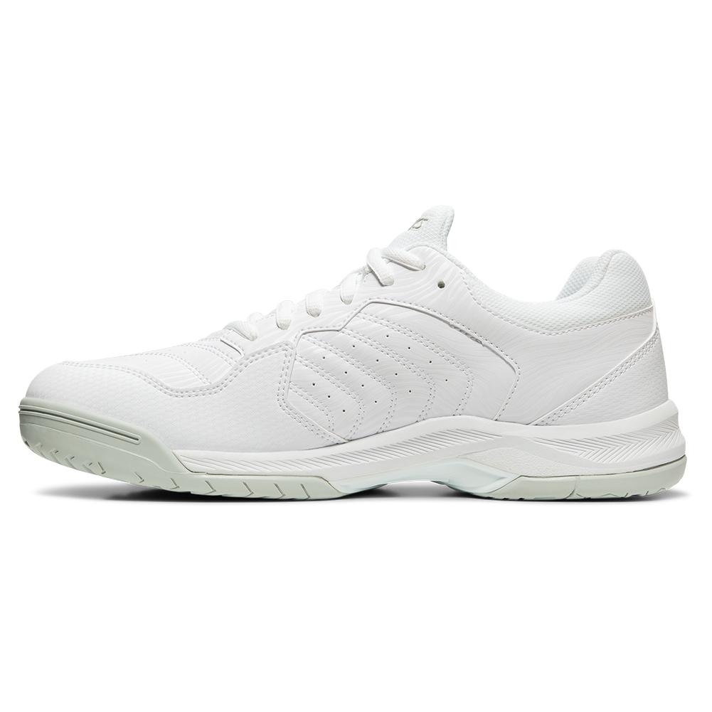 Asics Men`s GEL-Dedicate 6 Tennis Shoes White and Silver (  6   ) - image 3 of 5