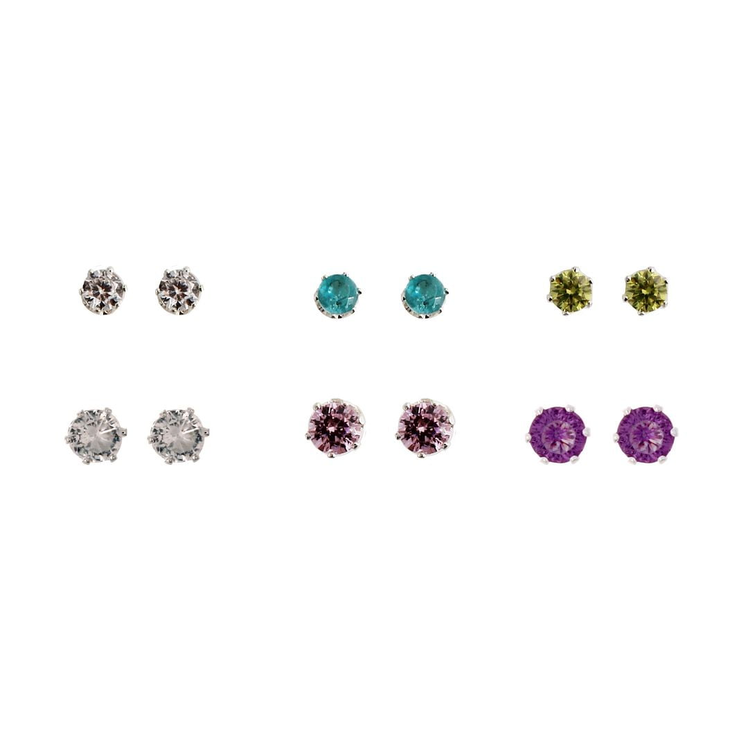 Flower Earrings PICK YOUR COLOR Rose Earrings Handmade Jewelry. Rose Dangle Earrings in Silver