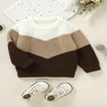 thumbnail image 3 of Bébé Fille Garçon Tricot Pulls Manches Longues Chaud Pulls Sweatshirts Tops, 3 of 7