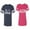 Men Navy / Women Pink, variant on To Infinity & Beyond Matching Couple Cotton Jerseys (Men Navy / Women Black) (Men S / Women S)
