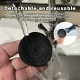 thumbnail image 3 of stusgo 4 Pack Towel Hooks Suction Cup Hooks for Bathroom Rustproof No Drill Hooks(Matte Black), 3 of 6