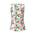 thumbnail image 5 of Picia Strawberry Pattern Women's Workout Tank Top,Breathable Activewear,Slim Fit Athletic Top,Versatile Workout Moisture-wicking top-XX-Large, 5 of 9