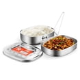 thumbnail image 7 of Baoblaze 4X Stainless Steel Bento Lunch Box Food Containers Storage Lids Medium, 7 of 7