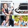 thumbnail image 5 of ALAZA Strawberry Daisy Floral Car Seat Belt Adjuster Neck Covers Shoulder Cushions Pads S, 5 of 8