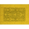 thumbnail image 1 of Ahgly Company Indoor Rectangle Oriental Yellow Traditional Area Rugs, 7' x 10', 1 of 4