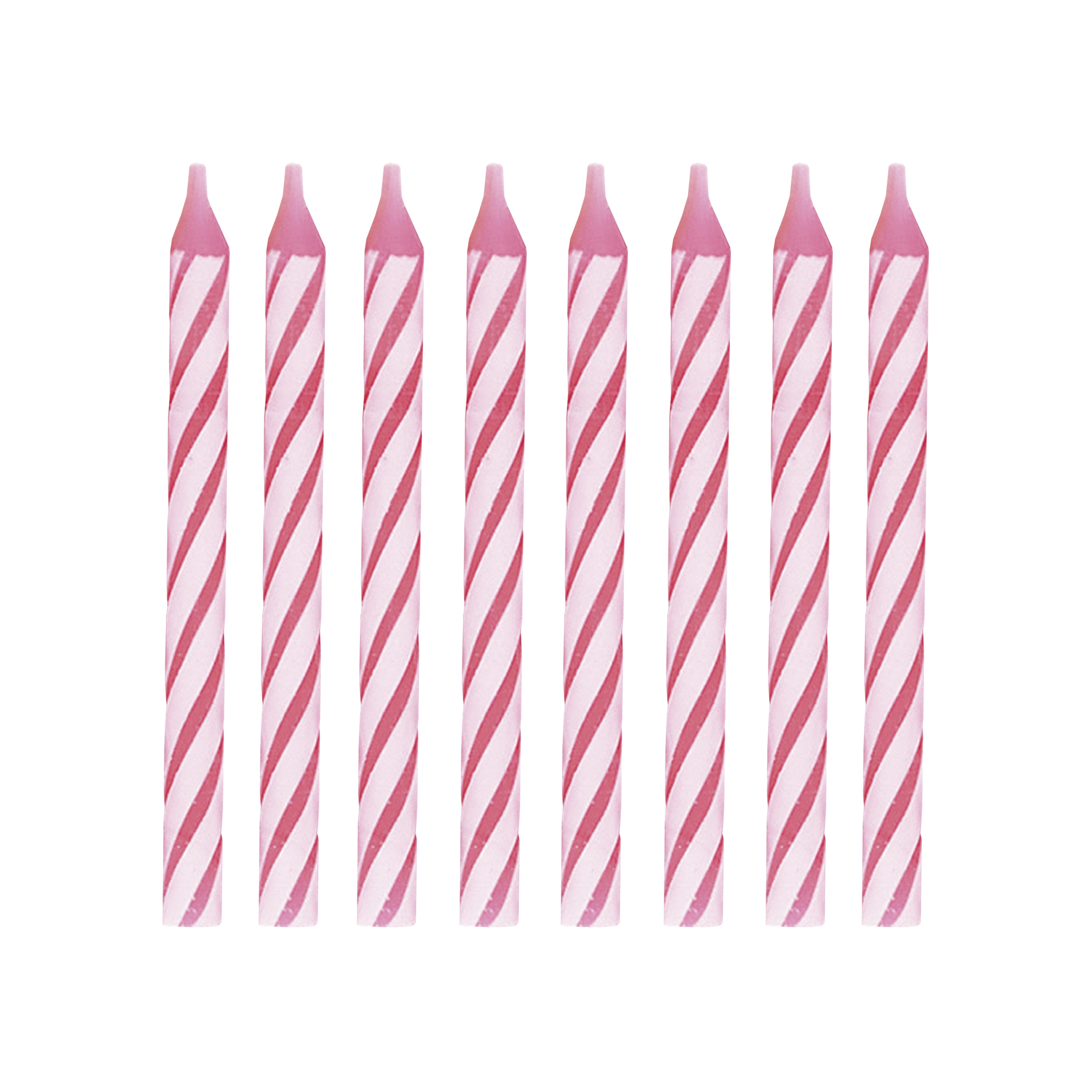 Pink Birthday Candles, 2.5in, 24ct