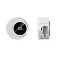 thumbnail image 1 of Upgraded UV Toothbrush Cleaner Holder Wall Mounted, LED Smart Screen, with Auto-Inductive Cover, Cleaning and 180-Degree Drying, for Home, Travel white, 1 of 5