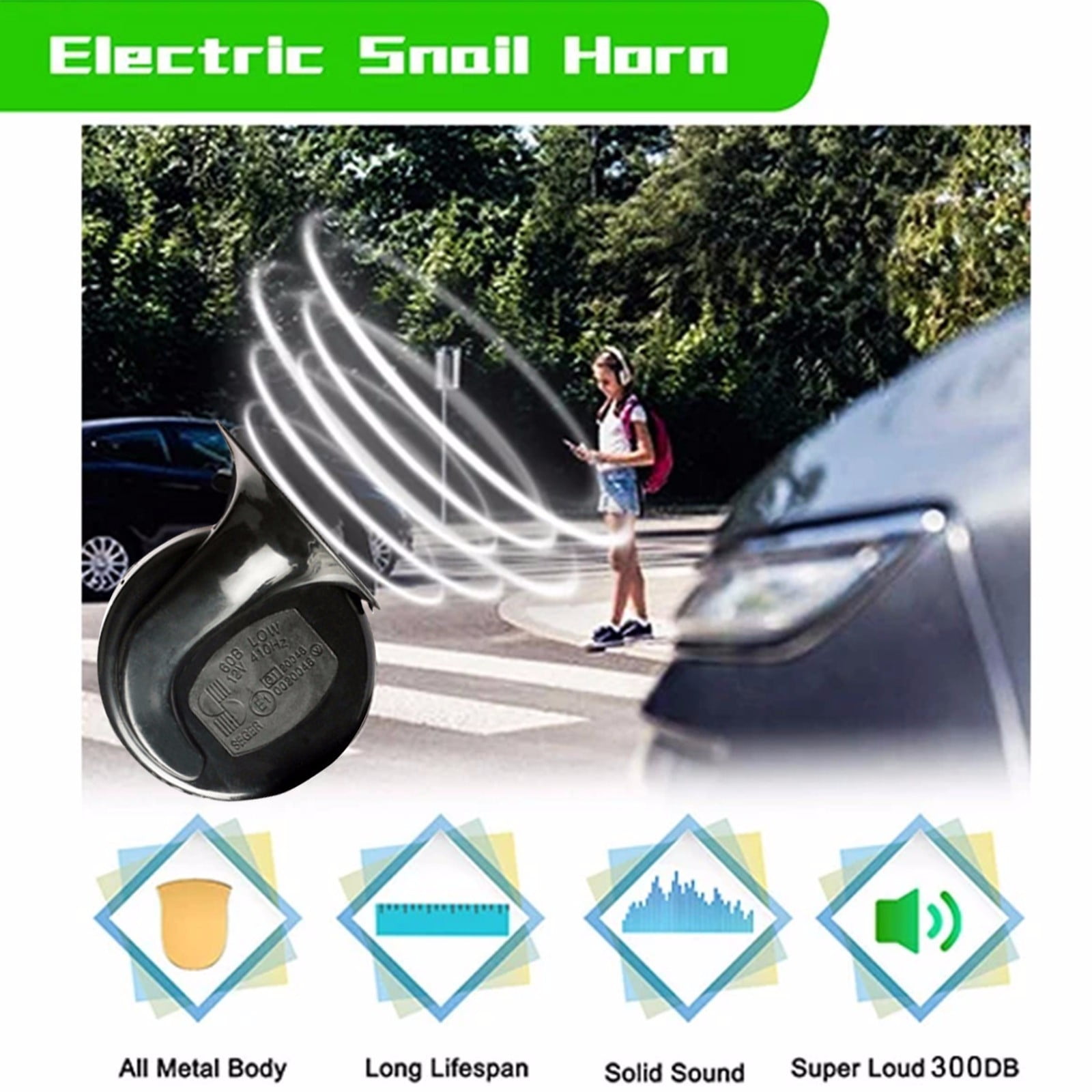 Huarll Cleaning Machine Loud Red Suv Trumpet Train Car Truck Super Horn 12V Compressor Air Dual Tools & Home Improvement