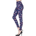 thumbnail image 3 of LAVRA Womens Christmas Leggings Regular & Plus Size Holiday Xmas Pajama Pants, 3 of 3