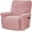 Pink, variant on AIGIA Stretch Recliner Chair Covers 4-Piece Soft Sofa Cover 1 Seat Couch Cover Jacquard Recliner Slipcover with Pocket