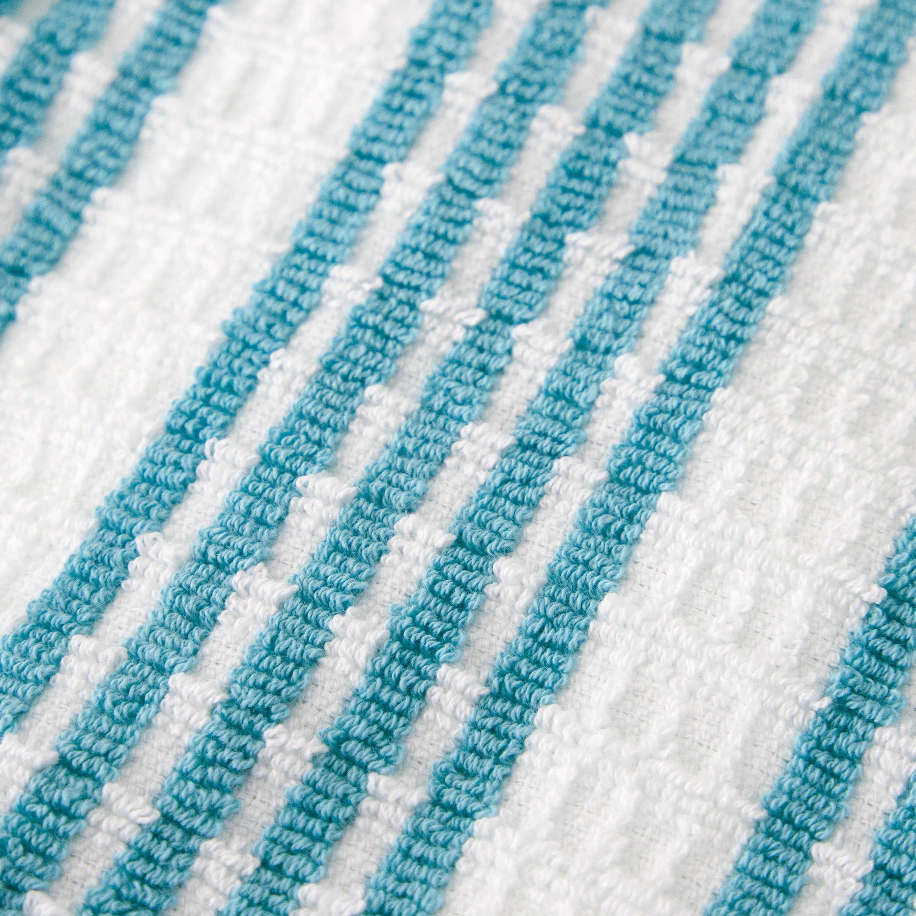T-Fal Solid & Stripe Premium Kitchen Towels, 4-Pack, Breeze