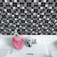 thumbnail image 4 of 19 Uds. De azulejos de cocina impermeables de PVC calcomanías de azulejos de mosaico pegatinas de pared decoraciones, 4 of 5