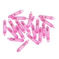 thumbnail image 1 of 20 piezas Tackle de pesca Rajajas Insertar sonajeros de tubo fácil de instalar herramientas de pesca 3 mmx16 mm Atraer el atado de moscas Rosa, 1 of 8