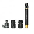 thumbnail image 2 of High-Pressure Car Wash Water Nozzle, 10X Power Metal Spray Nozzle with 3 PVC Joints, 8-10M Range for Household & Garden Cleaning, 2 of 8