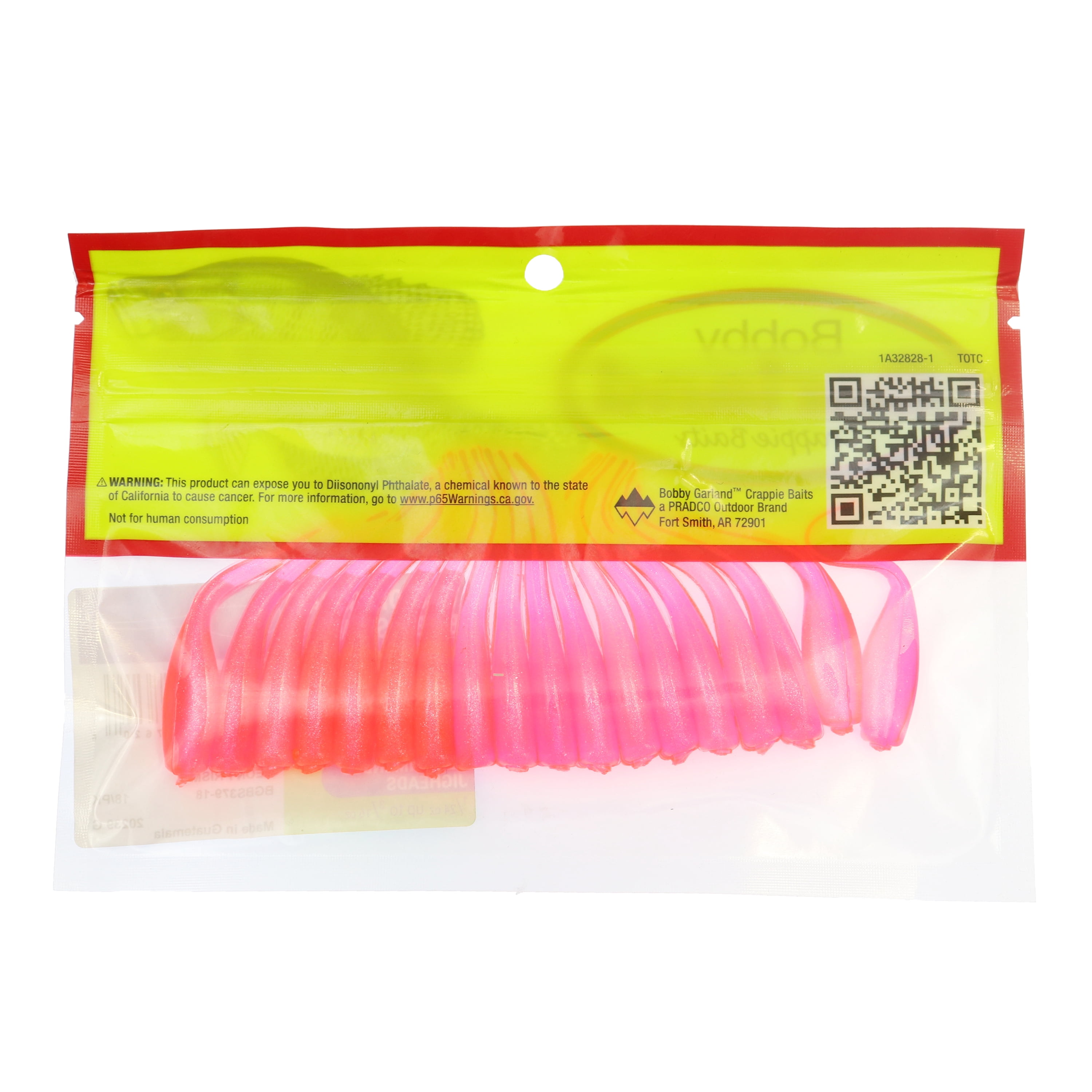 Bobby Garland Baby Shad - 2 IN - 18 Pack - Neon Prism
