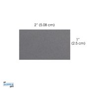 2 x 1 in Silver Rectangle Scratch Off Stickers, 100 Count by My Scratch Offs