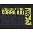 thumbnail image 7 of Cobra Kai Team Cobra Kai Men's Black Graphic Tee-4XL, 7 of 7