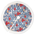 thumbnail image 6 of Scandinavian Forest Animal Pattern Tree Skirt, 6 of 6