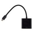 thumbnail image 1 of Mini DisplayPort macho a VGA hembra Cable adaptador convertidor Mini DP a VGA Cable de audio y video Cable para computadora MacBook Jumpingount DZ3926-02, 1 of 2