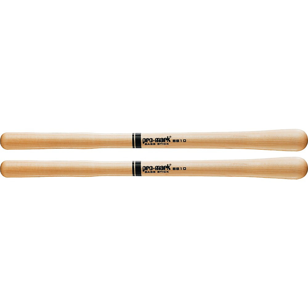 Promark American Rock Maple Marching Bass Drum Sticks Bs12 Walmart