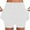 White, variant on biudgviw Tennis Skirt Shorts for Women Drawstring Mid Rise Stretch Workout Skorts Athletic Lightweight Outdoor Golf Sports Shorts