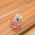 thumbnail image 6 of Crystal Glass Handle Spherical Drawer Pull Knob Single Hole Furniture Cabinet Handle - Pink - 40mm, 6 of 10