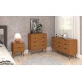 thumbnail image 6 of From the Tree Furniture Compact Modern Solid Wood Nightstand, 2-Drawer, 6 of 7