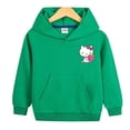 thumbnail image 3 of Hello Kitty-suéter con capucha para niña, suéter con estampado de dibujos animados de algodón puro, Top deportivo cómodo e informal, ropa para bebé, 3 of 5
