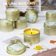 thumbnail image 2 of SCENTORINI Citronella Soy Wax Candles, Lemongrass Scent Candles for Outdoor Patio (12x2.5oz), 2 of 7