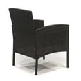 thumbnail image 5 of Swagon deep seating Patio Furniture 4 Pieces Conversation Sets Outdoor Wicker Rattan Chairs Garden Backyard Balcony Porch Poolside loveseat with Soft Cushion and Glass Table, 5 of 12