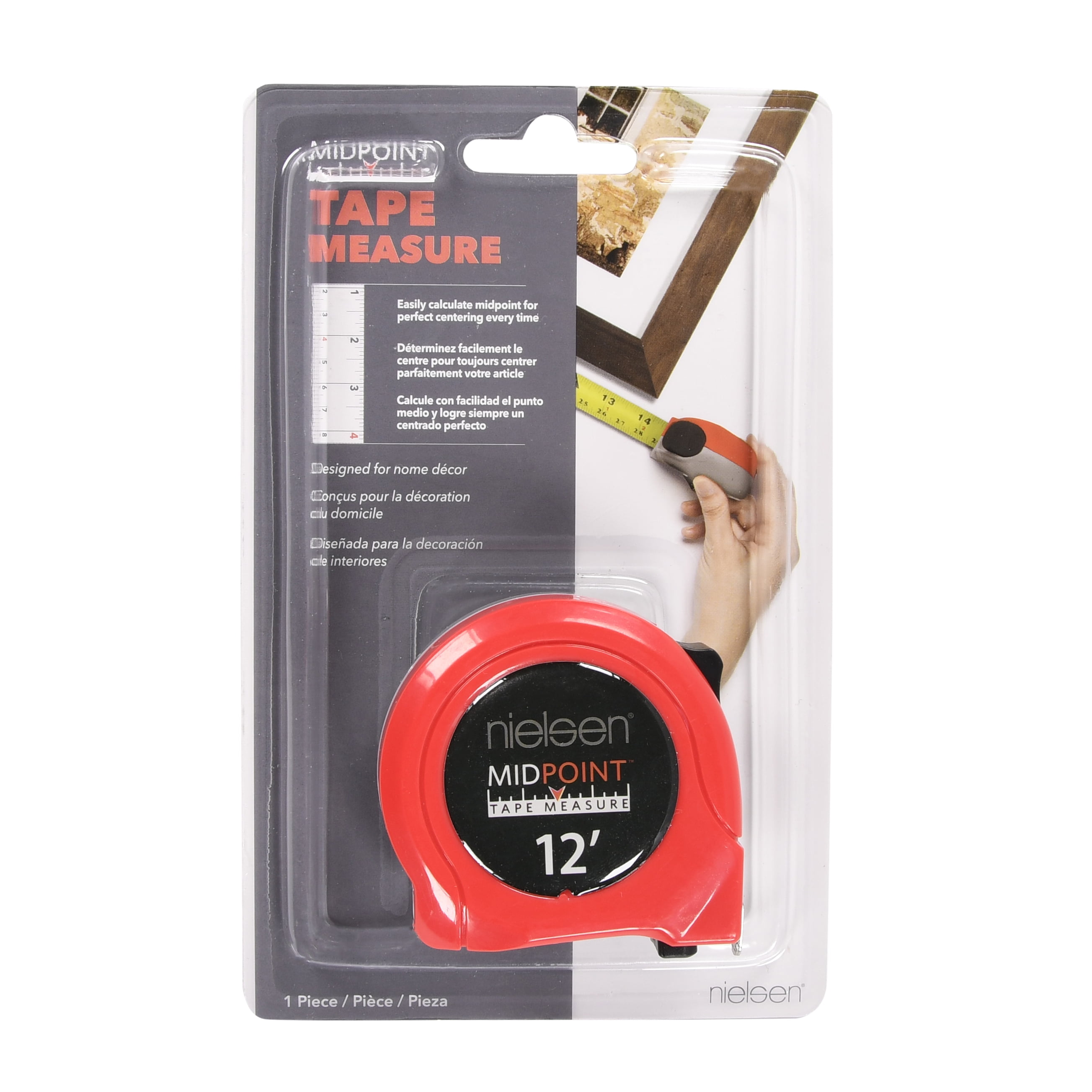Nielsen Picture Hanging Hardware Tape Measure