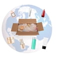 thumbnail image 6 of 40 Pack 9x5x4 Inch Thick Corrugated Mailer Boxes for Small Business – Durable Cardboard Box, Shipping Cartons for E-commerce Packaging, Moving, Packing, Retail, Subscription Orders, 6 of 6