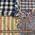 thumbnail image 3 of American Heritage Stripe Red Blue Homespun Cotton Fabric - Sold by the Yard - JCS Fabric, 3 of 6