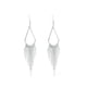 thumbnail image 1 of Qarigey 1 par de pendientes colgantes, accesorios de joyería exquisitos calados simples, suministro a juego de ropa, pendientes de aleación para Ropa, zapatos y accesorios Miscelánea plata Qarigey AP009642-02, 1 of 6