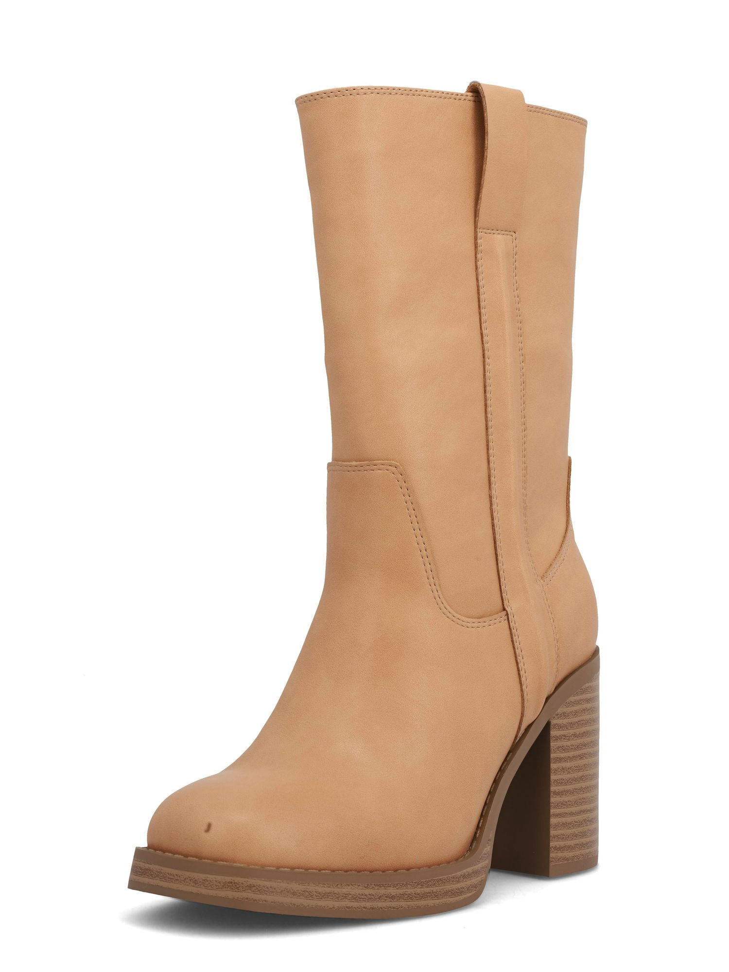 MIA Too Women's Harlye Block Heel Riding Boot