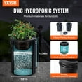 thumbnail image 3 of DWC Hydroponics Grow System - Deep Water Culture with Top Drip, 5 Gallon Bucket Kit for Indoor Plants, Aeroponic Gardening, 3 of 11