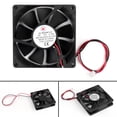 thumbnail image 1 of 10PCS DC Brushless Cooling PC Computer Fan 12V 8020s 80x80x20mm 0.15A 2 Pin Wire, 1 of 1