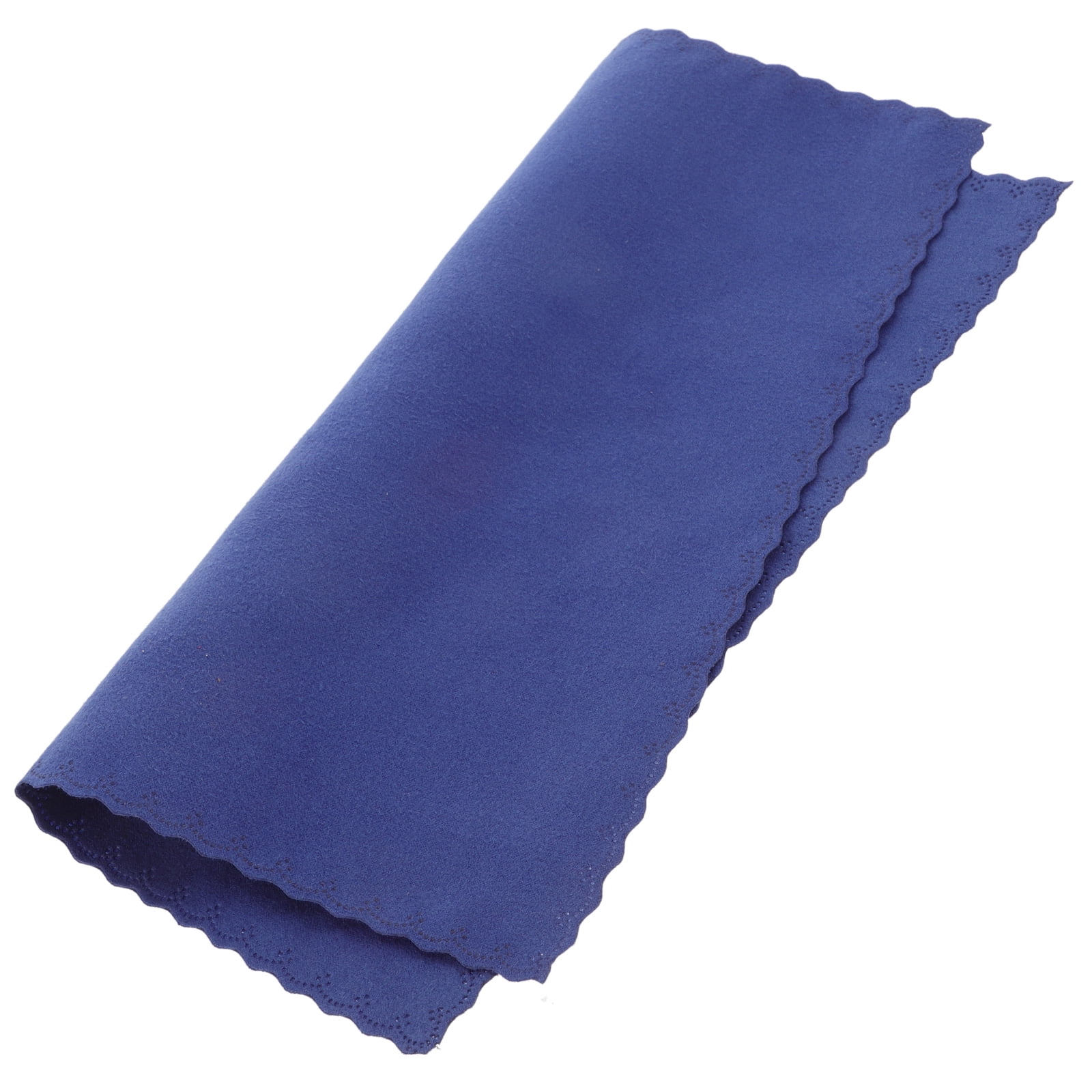 Phenofice Blue Instrument Cleaning Cloth Durable Polishing Cloth for Guitar Violin Saxophone Flute