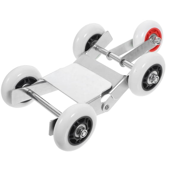 OULII Dolly For Motorbike Car Mover Steel Silver 1Pcs