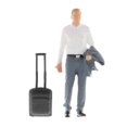 thumbnail image 1 of Figuras de resina 1:64 Muñecas Personaje Miniatura Zulema Diorama Maleta Camisa Blanca, 1 of 4