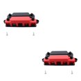 thumbnail image 4 of Wweixi Positive Negative Bus Bar Double Current Terminal Terminal High Current Terminal Busbar M8 2Set, 4 of 6