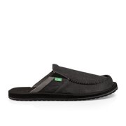 Sanuk You Got My Back III Dark Charcoal Slip On Rounded Closed Toe Mule