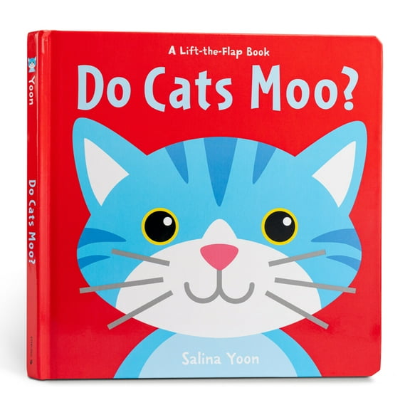 Lift-The-Flap Book Do Cats Moo?, (Board Book)
