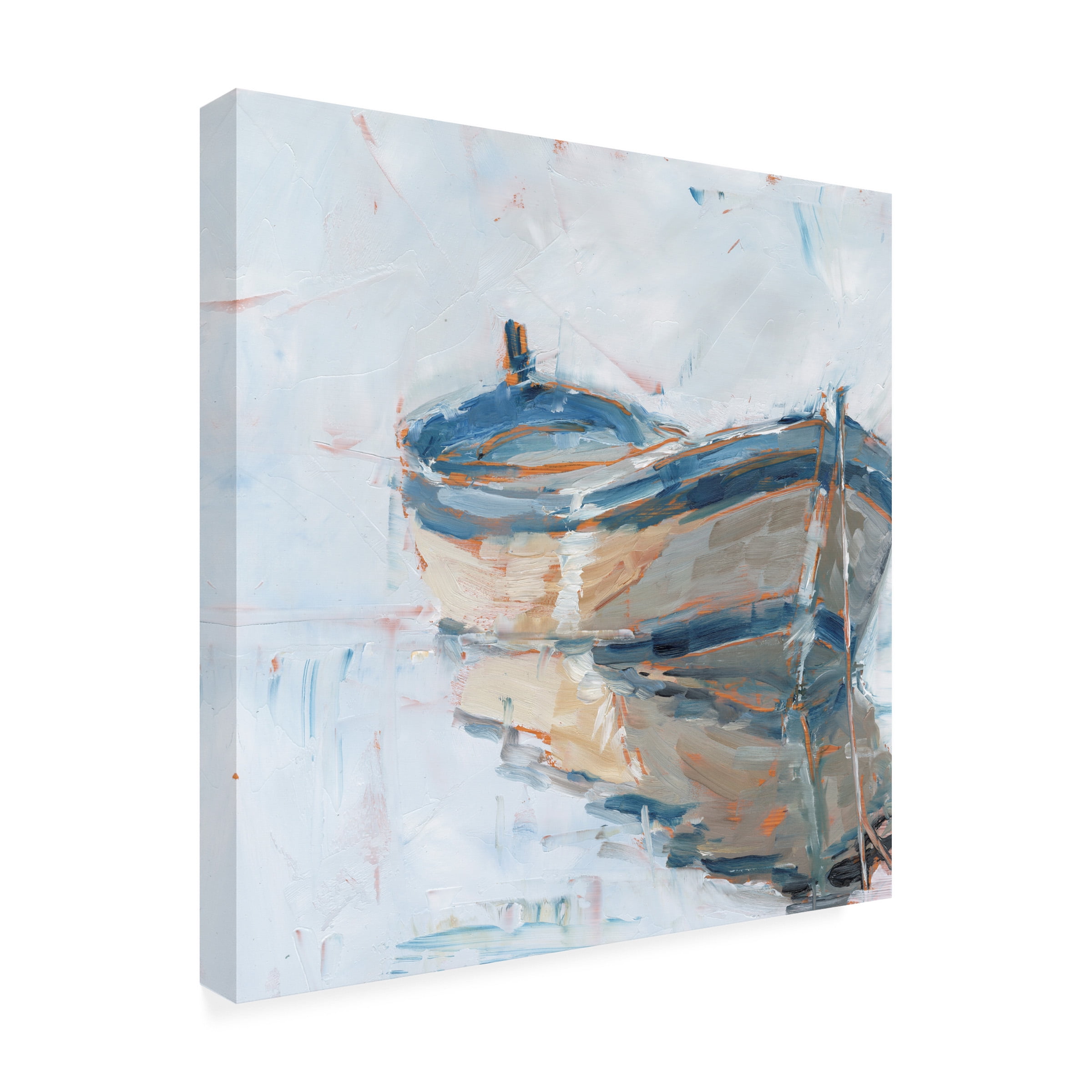 Ethan Harper 'Still Water Reflections I' Canvas Art