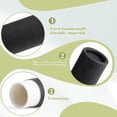 thumbnail image 5 of 0.4oz Paperboard Push Up Lips Gloss Holder Empty Kraft Lip Balm Tubes DIY Homemade Women Makeup Container for INdoor and Outdoor 0.8x2.8in Black 10PCS, 5 of 6