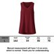 thumbnail image 2 of Camisetas tipo túnica con cuello en V sin mangas de verano para mujer, 2 of 6