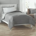 thumbnail image 3 of Mainstays Reversible Microfiber Comforter, Gray, Twin/Twin XL, Adult, Unisex, 3 of 8