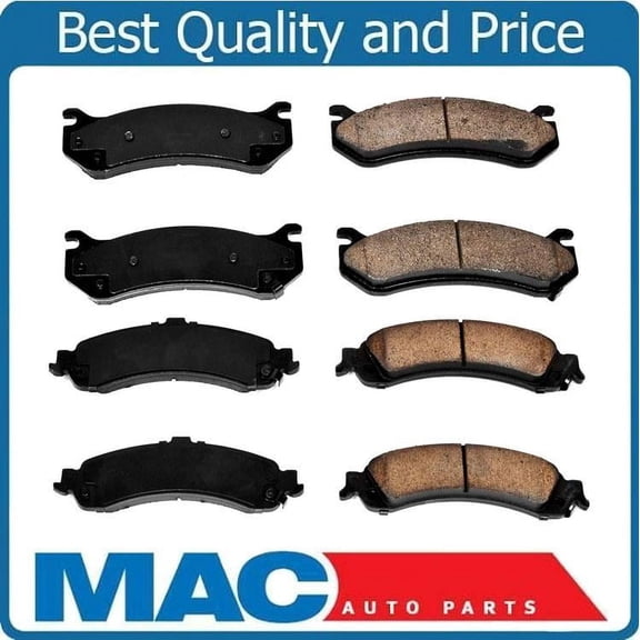 Front & Rear Brake Pads 00-06 4 Wheel Drive for Chevrolet Tahoe Yukon