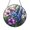 Acrylic 3.5 Inch, variant on Purple Foxglove Flower Stained Glass Suncatcher – Floral Window Hanging
